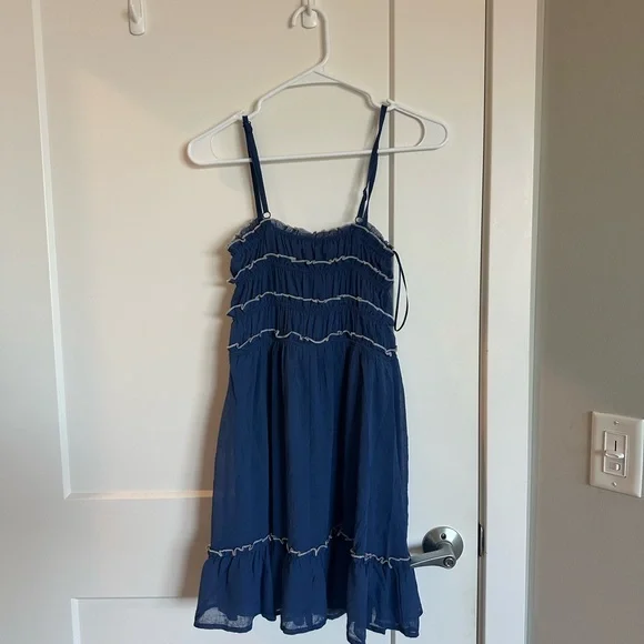 Charming Blue Women’s Dress - Picture 2 of 2